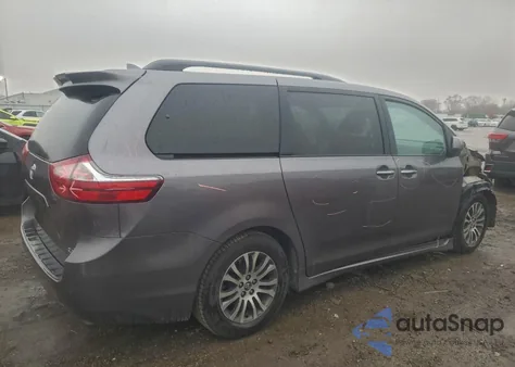 2018 Toyota Sienna Xle из США, поврежденный, VIN 5TDYZ3DC9JS929083